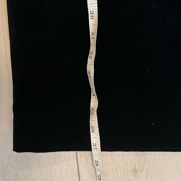 Vintage 90s Laura Ashley black velvet dress embroidery - Picture 13 of 13